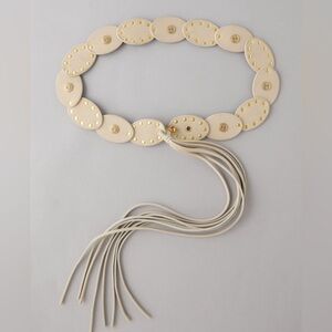American Eagle Oval Disc Fringe Belt